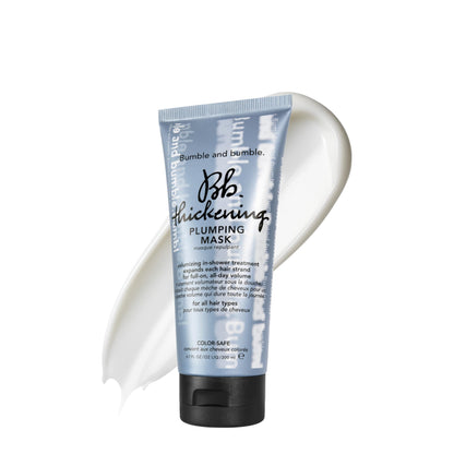 Bumble and bumble. Thickening Plumping Hair Mask | Color Safe | Hydrating, Volumizing, Smoothing + Strengthening | Curly, Wavy, Straight
