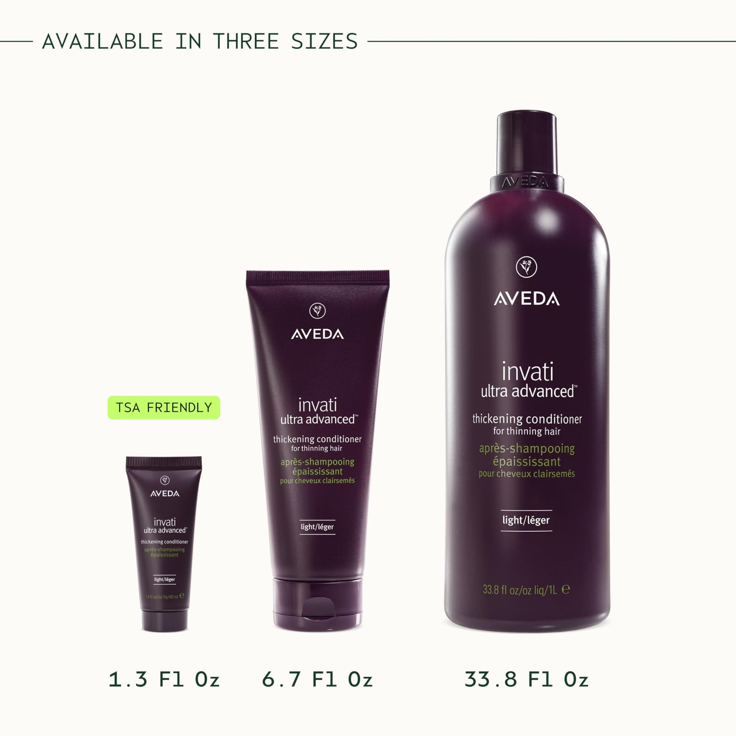 Aveda Invati Ultra Advanced Thickening Conditioner Light | Step 2 of 4 | Reduces Hair Loss by 77% | for Fine to Medium Thinning Hair Types | Normal to Oily Scalp | 96% Naturally Derived*