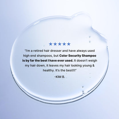 COLOR WOW Color Security Shampoo – Sulfate Free & Residue-Free Formula | Healthy Looking Hair & Scalp | Paraben Free Salon Quality