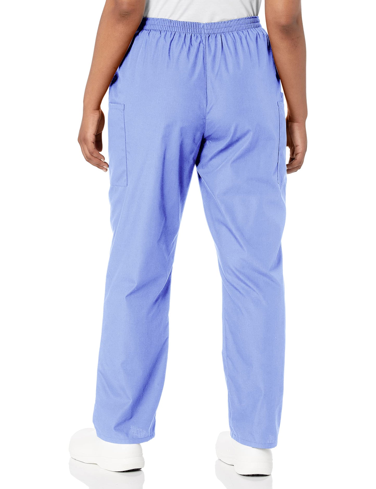 Cherokee Scrubs for Women Cargo Pant Natural Rise Tapered Pull-On Bottom with 4 Pockets , Fade Resistant Fabric - 4200