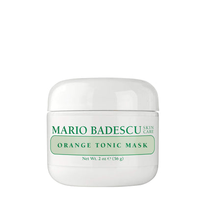 Mario Badescu Orange Tonic Mask for Combination, Oily, Sensitive Skin, Face Mask with Kaolin Clay & AHAs That Deeply Cleanses Pores, Reduces Excess Shine, 2 Fl Oz