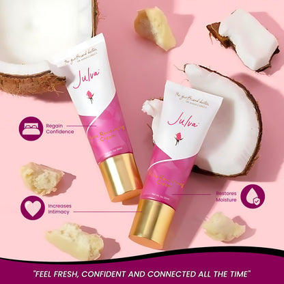 Julva® Feminine Cream for Women – Doctor-Formulated Intimate Moisturizer – Supports Skin Hydration, Comfort & Confidence