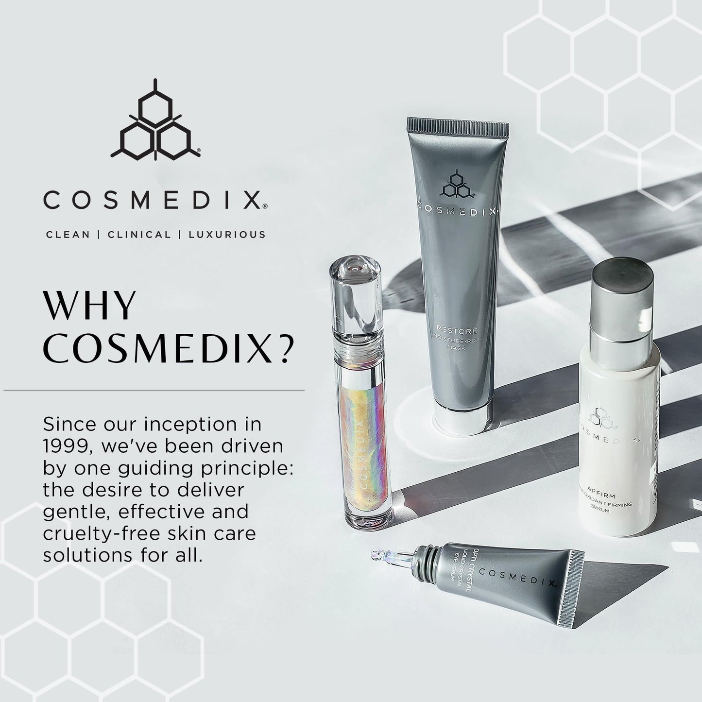 COSMEDIX - Serum 16 Rapid Renewal Serum - For All Skin Types - Boosting Skin's Natural Radiance - Smooths Lines and Wrinkles - Includes Vitamin E and Hydration Boost - Moisture-Rich