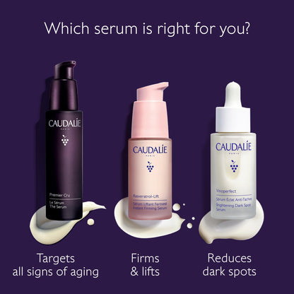 Caudalie Premier Cru Anti-Aging Serum with Niacinamide and Hyaluronic Acid - 30 mL