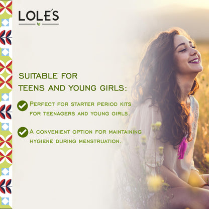 Lole's Flushable Feminine Wipes, Flushable Wipes for Women, Down There Wipes for Women, Sensitive Skin, Maintains Your Vaginal pH Balance, Gently Cleanses Ultra Soft Biodegradable 4x42 168 Count