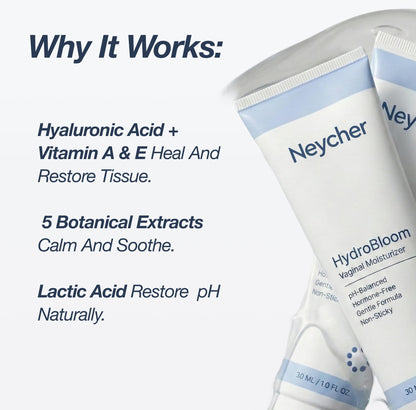 20mg Hyaluronic Acid Feminine Moisturizing Gel | pH-Balanced Moisturizer | Hormone-free | Long Lasting Relief and Comfort, Made in Italy, 1fl oz