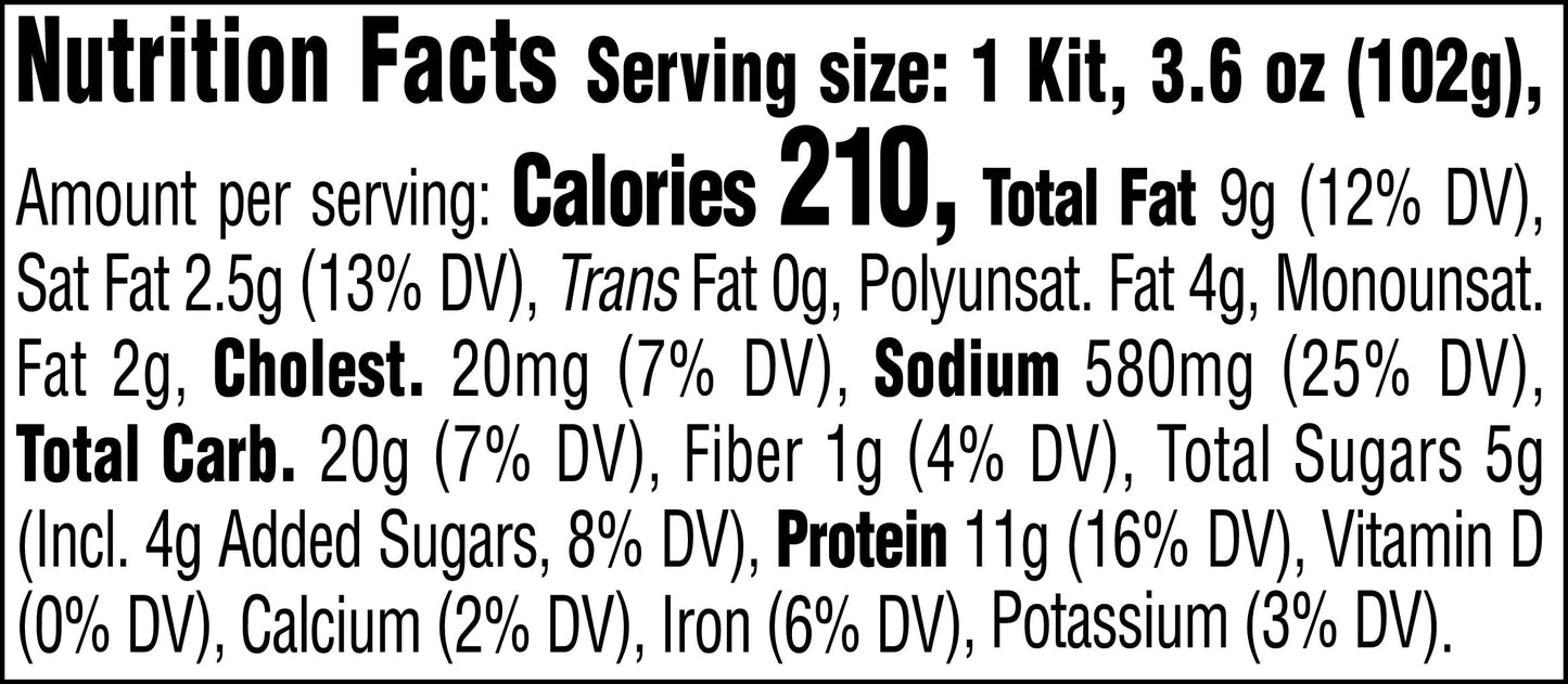 StarKist Snack-To-Go Ready to Eat Meals Tuna Salad Kit, 3.6 oz (1 Pack) Classic Tuna Salad with Crackers Kit