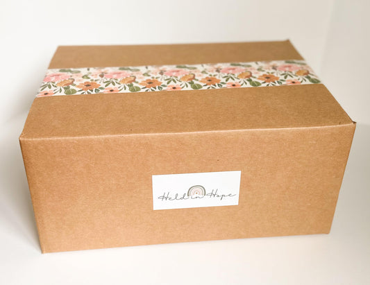 Miscarriage Kit-Kit with Supplies, Educational Materials, and Care Items for Women Experiencing First Trimester Pregnancy Loss (Dark Skin Tone)