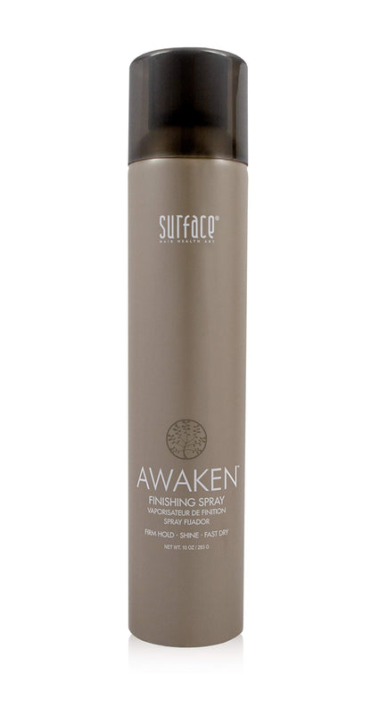 SURFACE Hair Awaken Finishing Spray, Thicken, Rejuvenate And Revitalize With A Firm Hold, Vegan And Paraben Free, 10 Fl. Oz.
