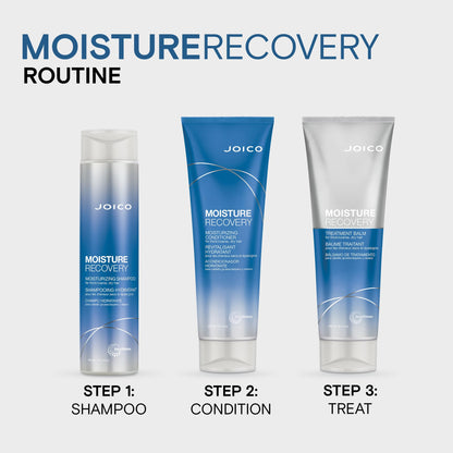 Joico Moisture Recovery Treatment Balm | For Thick, Coarse, Dry Hair | Replenish Moisture | Restore Smoothness & Elasticity | Strengthen Hair | Reduce Breakage & Frizz | With Jojoba Oil & Shea Butter