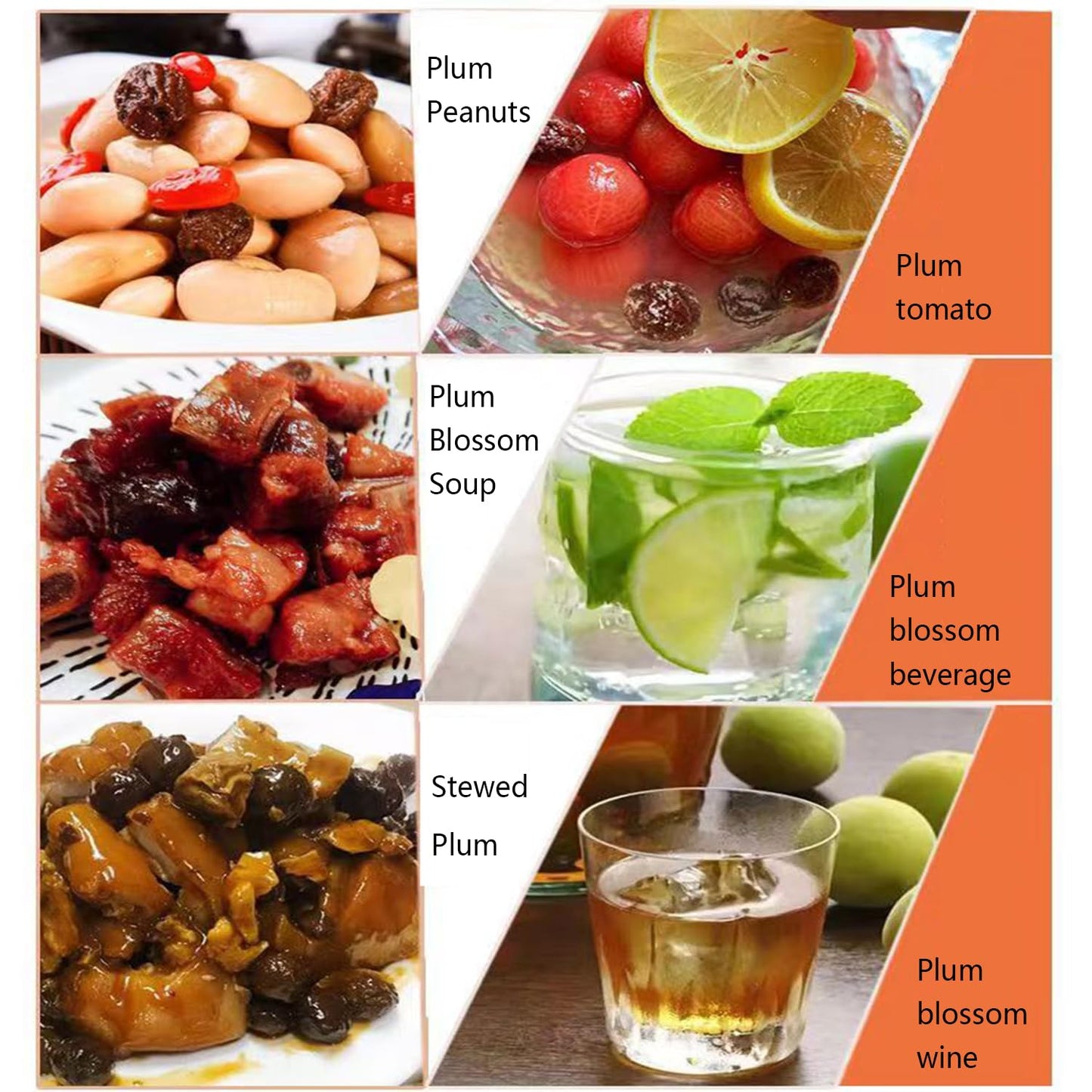 Sweet Dried Plums 7.05oz Crack Seed Dried Plums For Snacking Flavoring Any Iced Beverage Preserved Sweet Sour Salty Fruit Plum