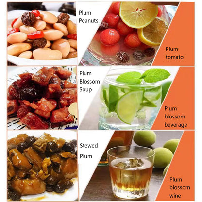 Sweet Dried Plums 7.05oz Crack Seed Dried Plums For Snacking Flavoring Any Iced Beverage Preserved Sweet Sour Salty Fruit Plum