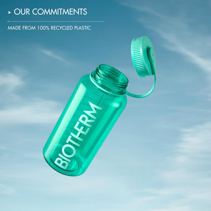 Biotherm The Drop - Aqua Drop for Women, Skin and Body Hydration Essentials for Normal to Oily Skin, Packed in a 1L Recycled, Reusable Plastic Water Bottle, With 4 Body and Skincare Products