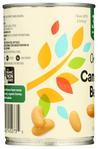 365 by Whole Foods Market, Organic Cannellini Beans, 15.5 Ounce