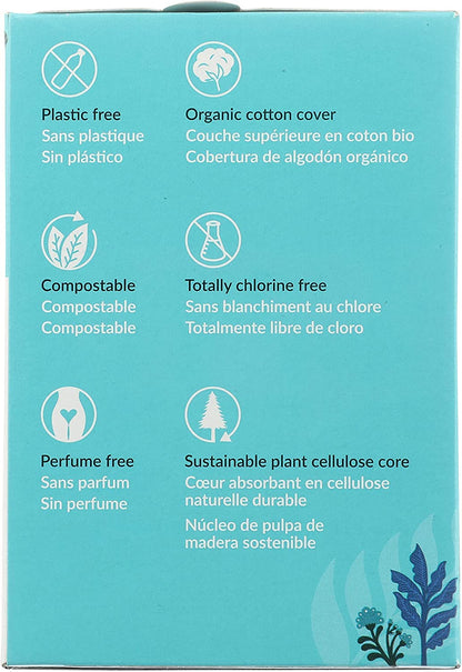 Natracare: Natural Ultra Long Pads With Wings (2 X 10 Ct)