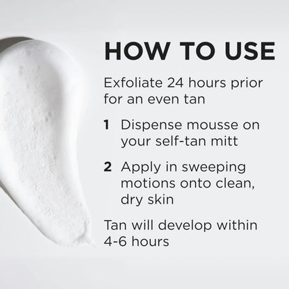 TAN-LUXE Hydra-Mousse - Hydrating Self-Tan Mousse, 200ml - Cruelty & Toxin Free