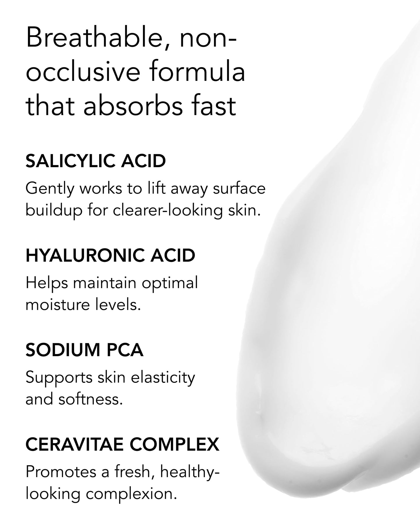 Oxygenetix Pore Clarifying Hydro-Matrix | Hyaluronic Acid Face Cream & Moisturizer for Clear-Looking Skin | Daily Hydrating Lotion with Salicylic Acid (2.5 oz)