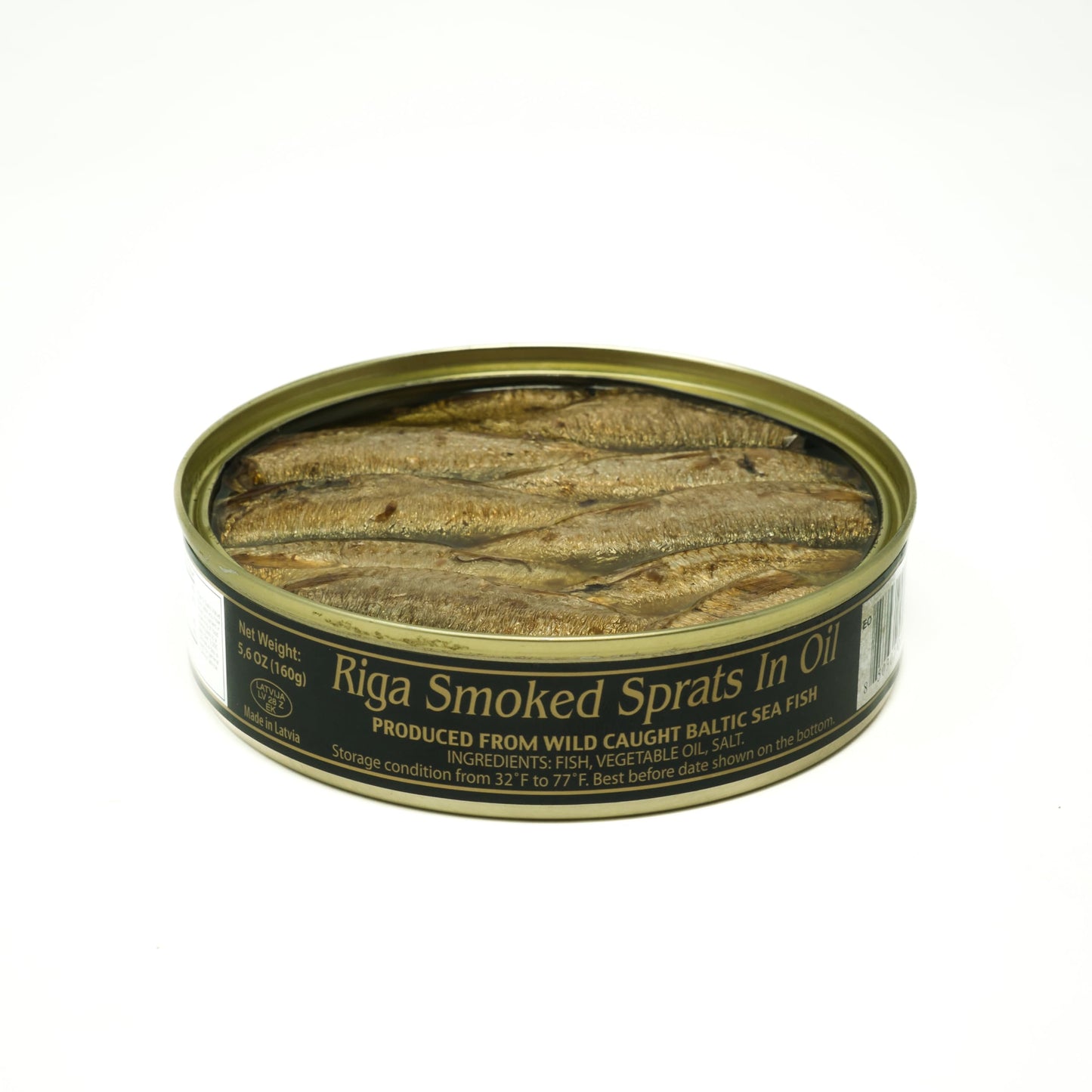Grilled Catch Smoked Riga Sprats (5.6 Ounce (Pack of 6), Smoked)