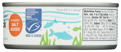 365 by Whole Foods Market, Salted Skipjack Tuna in Water, 5 Ounce