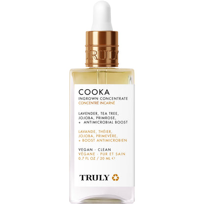 Truly Cooka Collection | Soothing & Hydrating Treatment for Sensitive Areas | Prevents Irritation and Ingrown Hair in Bikini Line & Intimate Areas