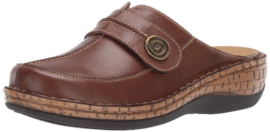Propét womens Jana Food Service Shoe, Brown, 8 Wide US