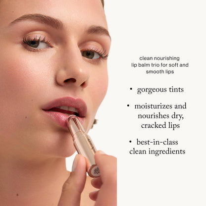 goop Beauty Clean Lip Balm | Dry Lips Treatment | Coconut Oil, Pomegranate Extract, & Shea Butter | Petroleum Free | 0.16 oz