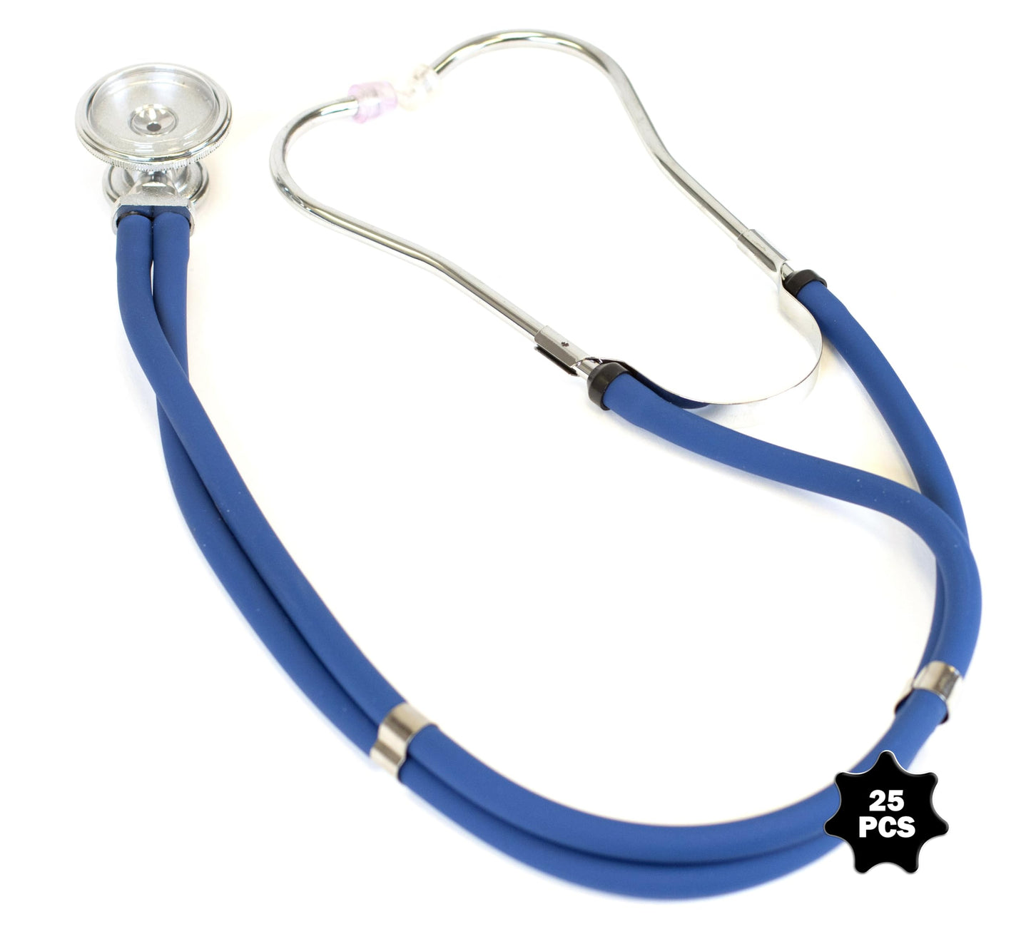 Primacare CSDS-9295-BL Sprague Rappaport Stethoscope, 30 in., Blue (Pack of 25)