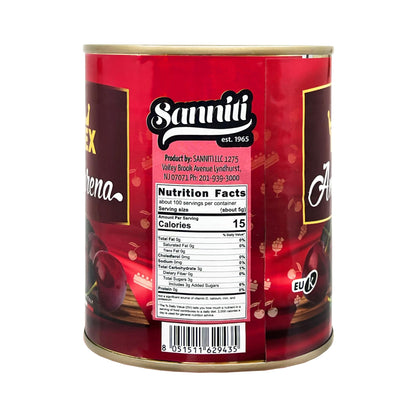 Sanniti REX Amarena Cherries in Syrup, 35.27 Ounce