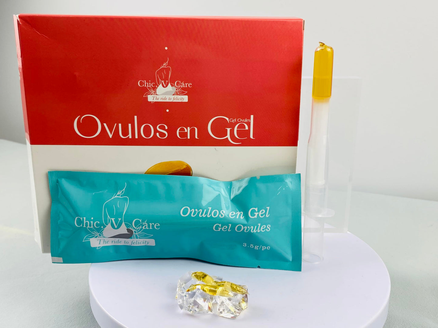 Herbal Ovulos en gel for Intimate Care – 100% Natural, Hydrating & Soothing Relief for Dryness, Itching & Irritation – Supports Natural Balance – Helps Menopausal Women. 6 Count