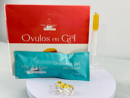 Herbal Ovulos en gel for Intimate Care – 100% Natural, Hydrating & Soothing Relief for Dryness, Itching & Irritation – Supports Natural Balance – Helps Menopausal Women. 6 Count