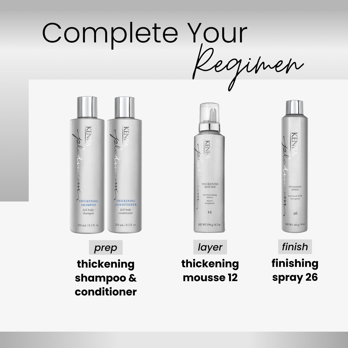 Platinum Truly Thickening Conditioner| Volumizing + Fuller-Looking Hair | Adds Body | Lightweight | for Fine & Thin Hair | Sulfate Free | Color Safe