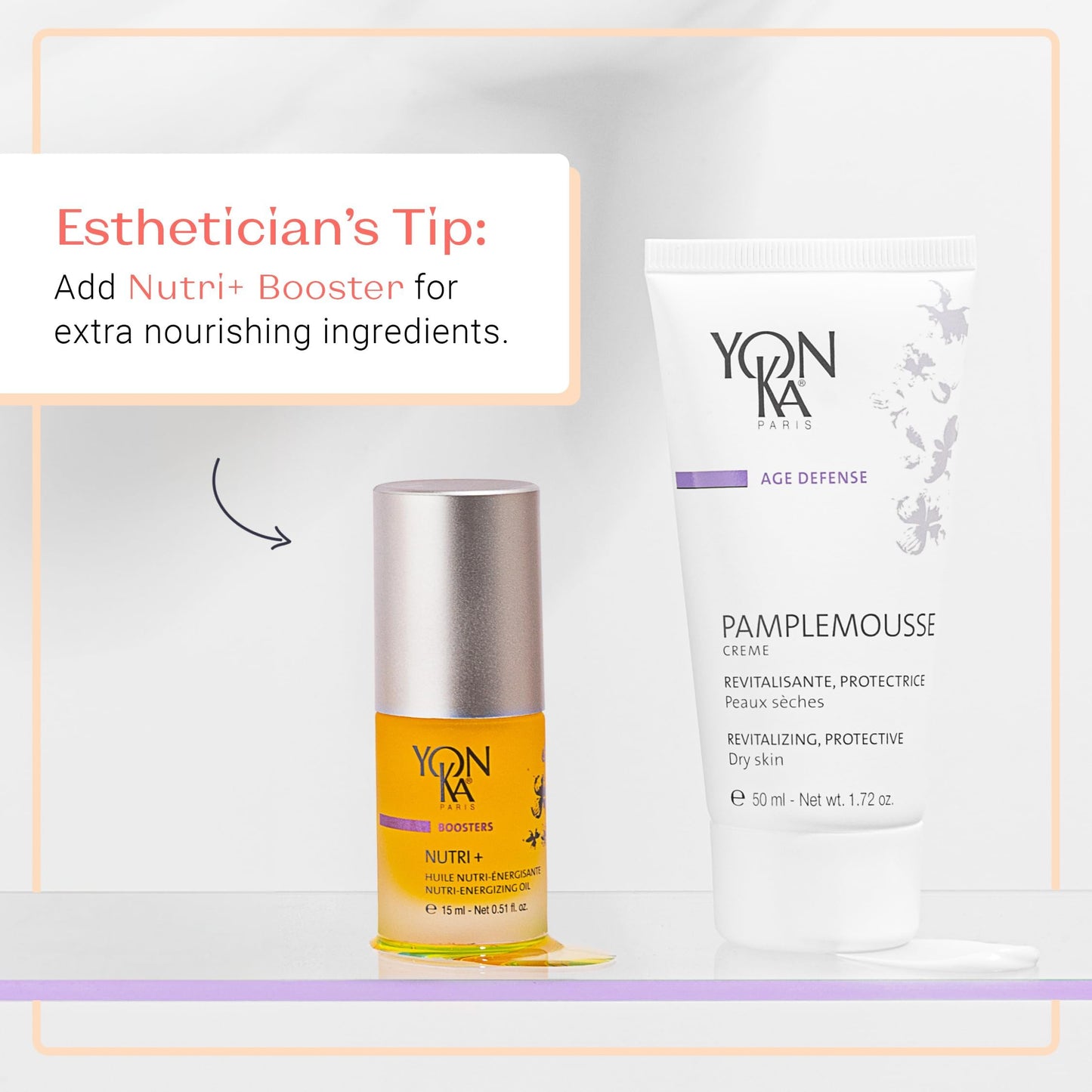Yonka Pamplemousse Face Cream | Daily Hydrating Face Moisturizer | Lightweight Lotion with Vitamin C to Tighten Pores and Mattify Skin | Paraben-Free