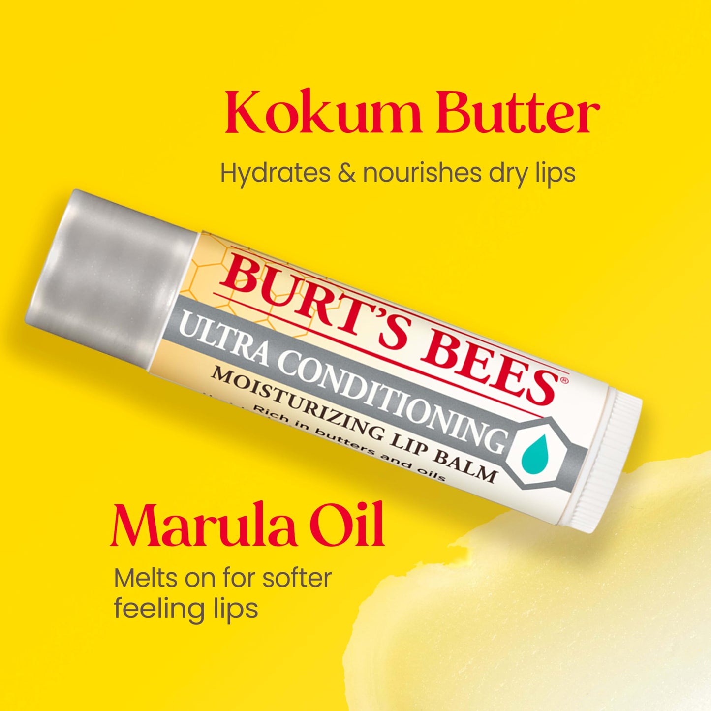 Burt's Bees Easter Basket Stuffers, Balm Bouquet Lip Balm Set, Original Beeswax, Vanilla Bean, Cucumber Mint, Coconut & Pear Pack, Natural Origin Lip Treatment, 4 Tubes, 0.15 oz.