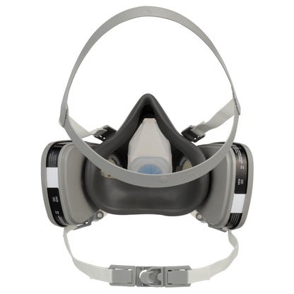 3M Half Facepiece Disposable Respirator Assembly 51P71, NIOSH Approved, Organic Vapor/P95 Respiratory Protection (OV/P95), Small, Permanently Attached Cartridges, 1 Unit