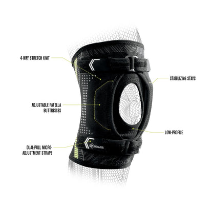 DonJoy Performance Dual-Pull Patella Stabilizer Knee Brace