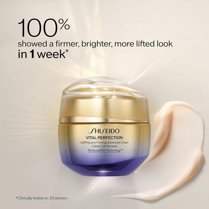 Shiseido Lifting & Firming Eye Care Set - Eudermine Activating Essence (30mL), Vital Perfection Uplifting and Firming Advanced Cream (15mL) & Eye Cream (15mL) - $159 Value