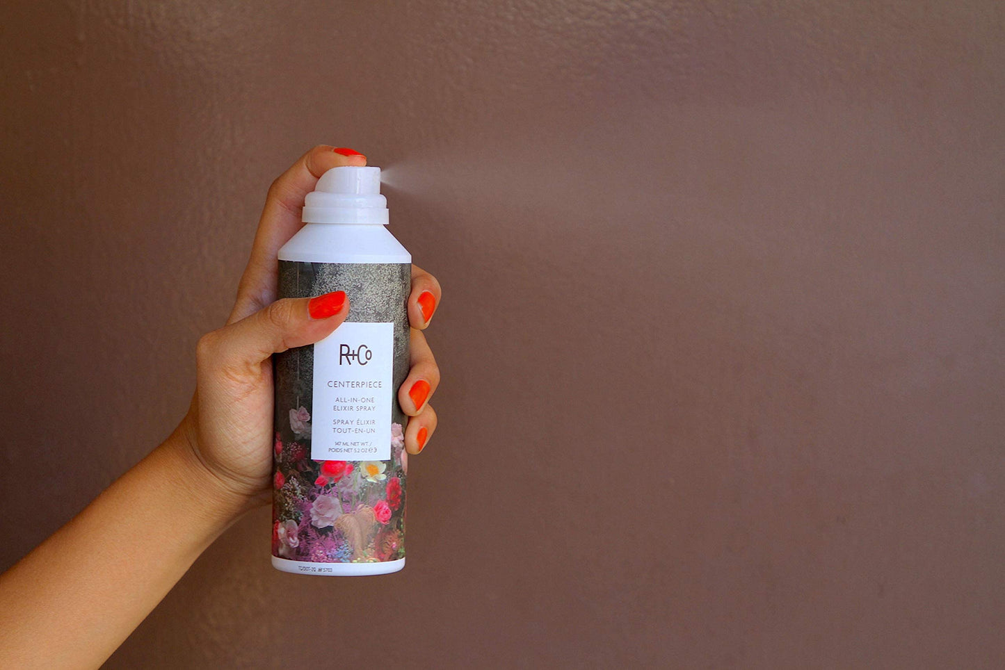 R+Co Centerpiece All-In-One Elixir Spray Travel | Hydrating + Fortifying + Repair | Vegan + Cruelty-Free | 1.5 Oz