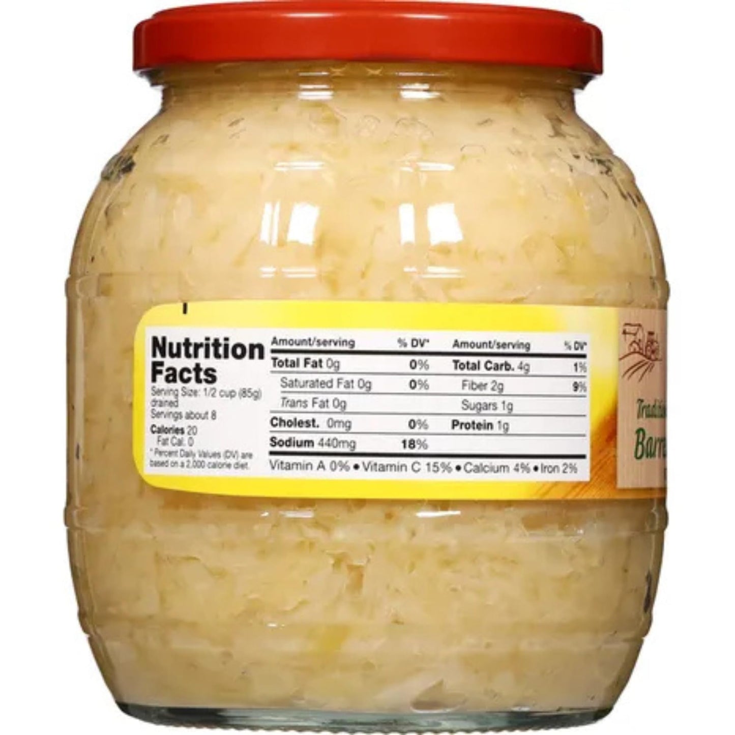 Kuehne former Gundelsheim Barrel Sauerkraut (1.8 pound)