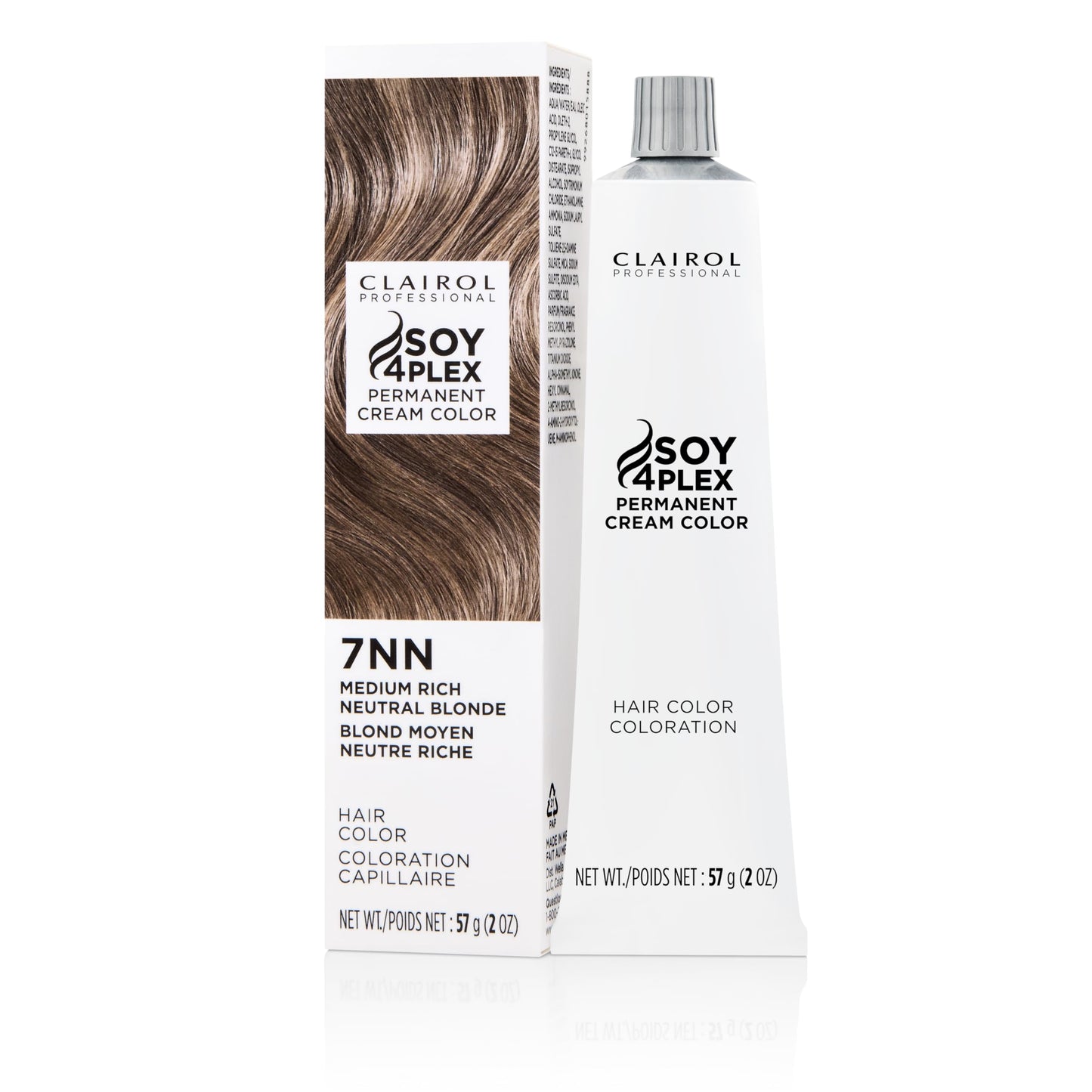 Clairol Professional Permanent Cream Hair Color | Blonde, Brown, Black, & Red-Violet Shades for 100% Gray Coverage | Deep Conditioning & Fade Resistant Results