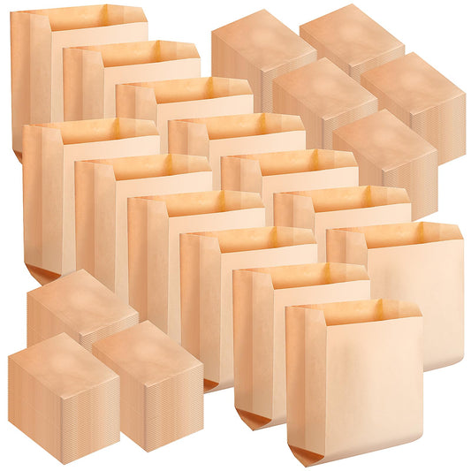 300 Pcs Waxed Kraft Feminine Hygiene Liner Bag, Business Restroom Bathroom Personal Dispensers 7.5 x 10" Waste Receptacle Paper Liners, Sanitary Napkin Disposal Bags, Kraft Bag