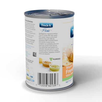 Thick-It Pureed Maple Cinnamon French Toast (IDDSI), Naturally Flavored, Digestible Swallowing Aid, Simple-to-Use, 15 oz Can (Value Pack of 12)
