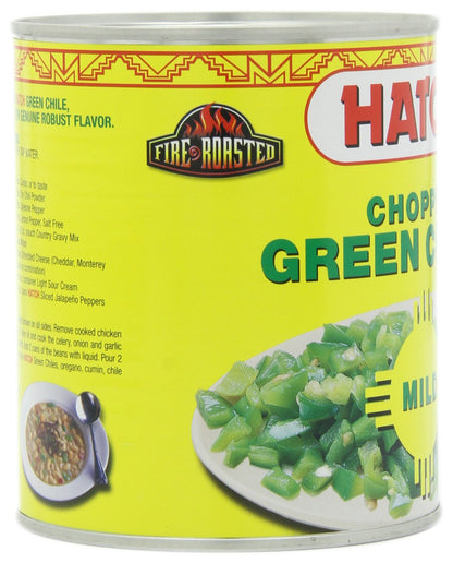 Hatch Mild Chopped Green Chile, 27-Ounce (Pack of 3)
