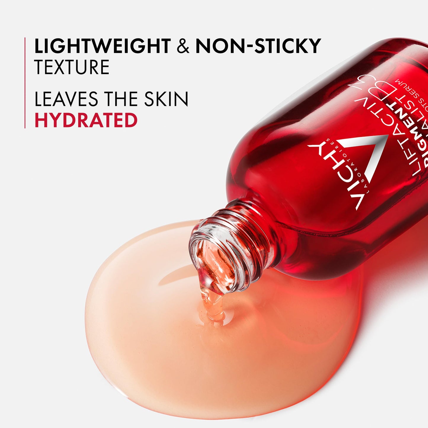 Vichy LiftActiv B3 Serum 5% Niacinamide + Glycolic Acid + Tranexamic Acid + Peptides, Fades Dark Spots & Smooths Wrinkles In 8 Weeks, Discoloration Correcting Serum, Alcohol Free