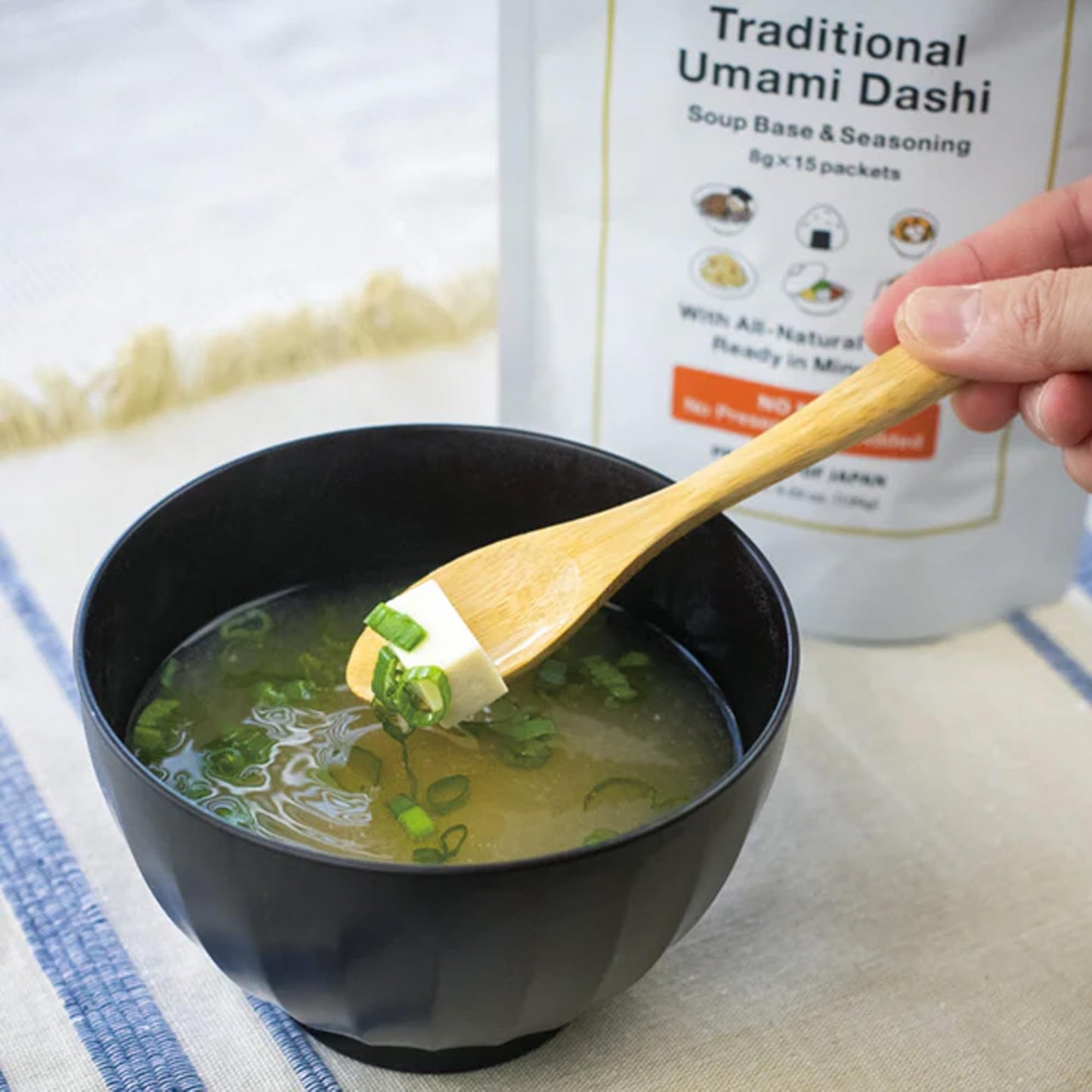 Kuze Fuku & Sons Traditional Umami Dashi Soup Base & Seasoning - Set of 2 (4.23 oz x 2) - 30 x 8g Packets - Product of Japan
