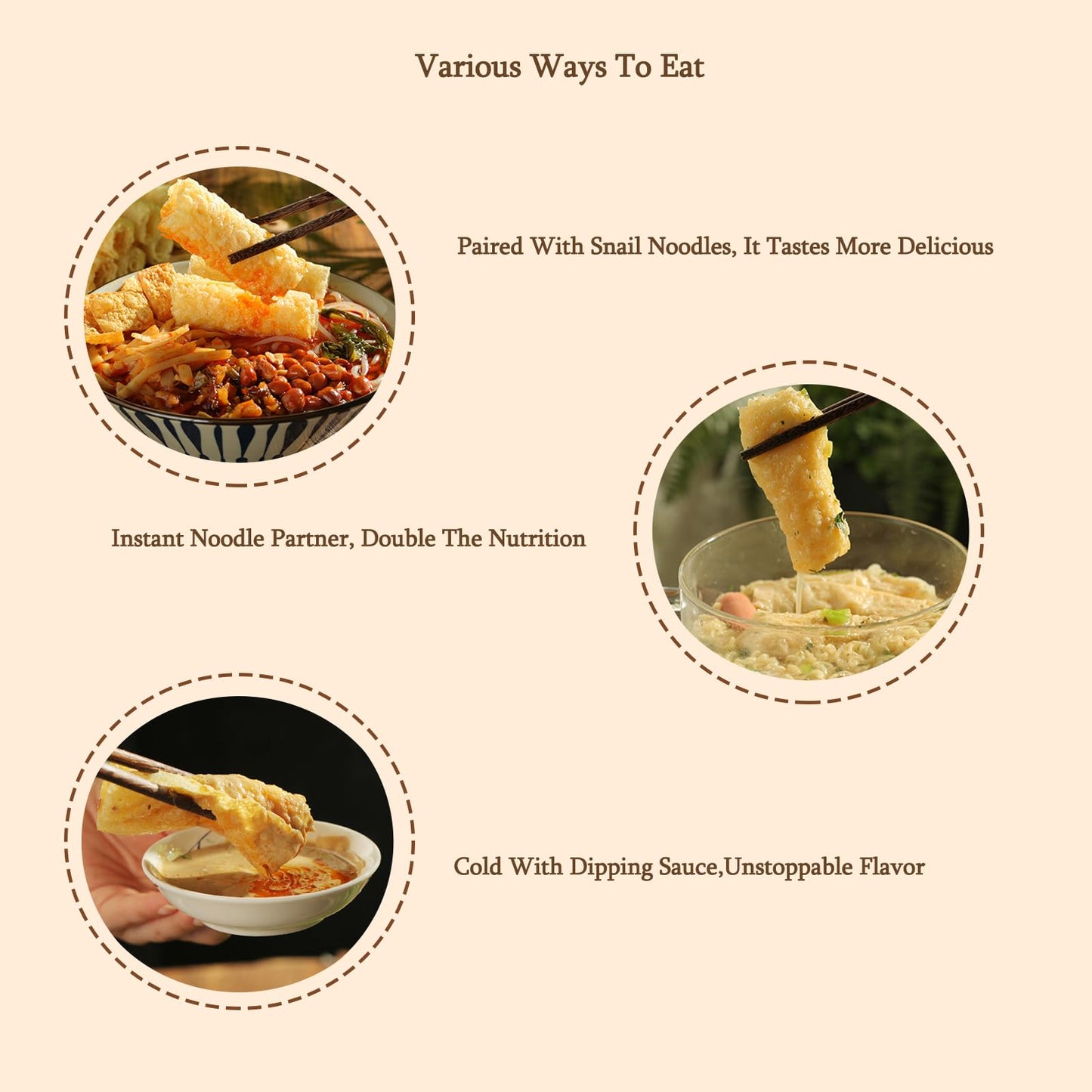 Deep Fried Bean Skin Rolls,Dried Tofu Skin Bean Roll,Golden Bean Curd Rolls,Asian Tofu Snack,for Hot Pot and Noodles,Cold Vegetable,Stir Fry(2 Packs,260g)