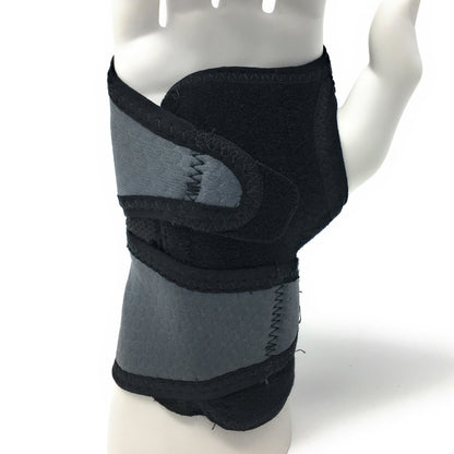Champion Wrist Support, Universal Fit, Removable Splint, 2-Strap, Airmesh Fabric, Black,