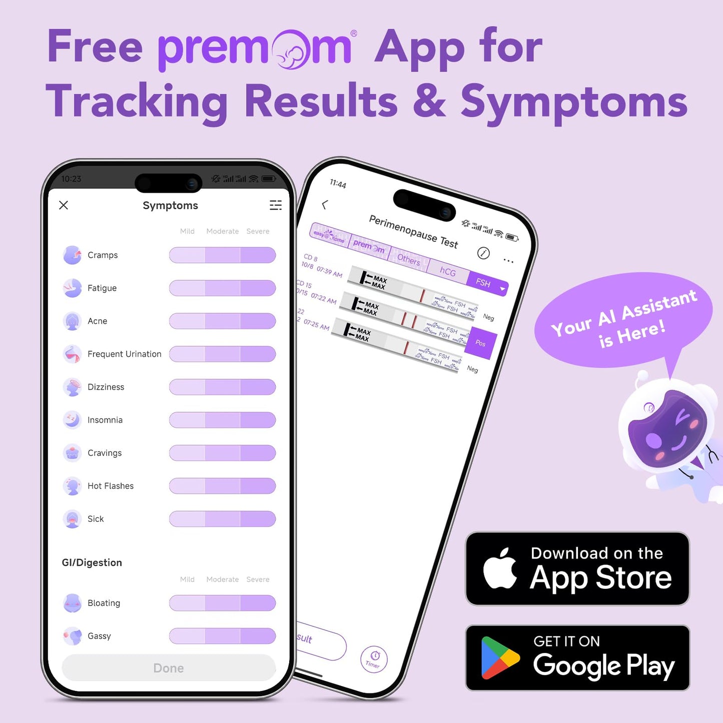Easy@Home FSH Test Kit: 10 FSH Test Strips for Women – Track Hormone Levels and Support Fertility Planning at Home