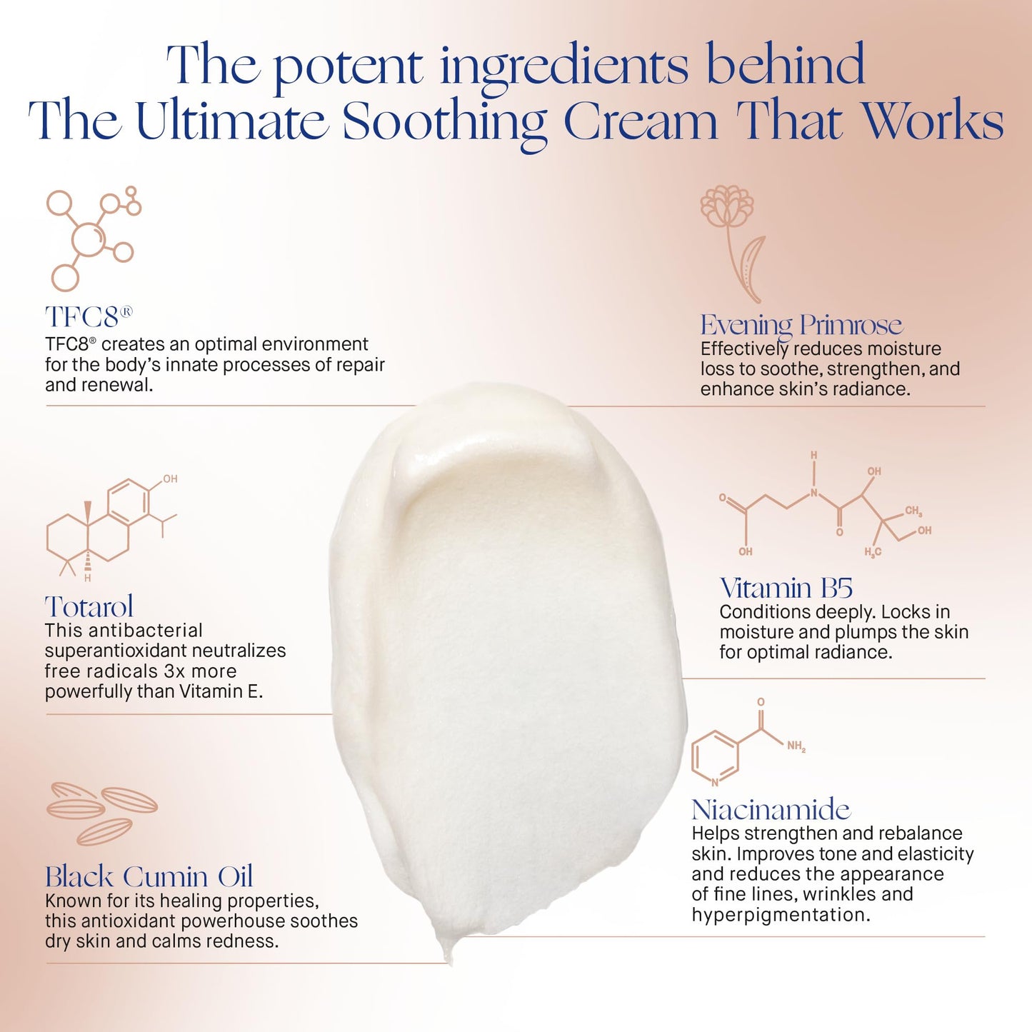 Augustinus Bader The Ultimate Soothing Cream – Luxury Anti-Aging Face Moisturizer – Hydrates, Soothes & Calms Redness for Dry & Sensitive Skin