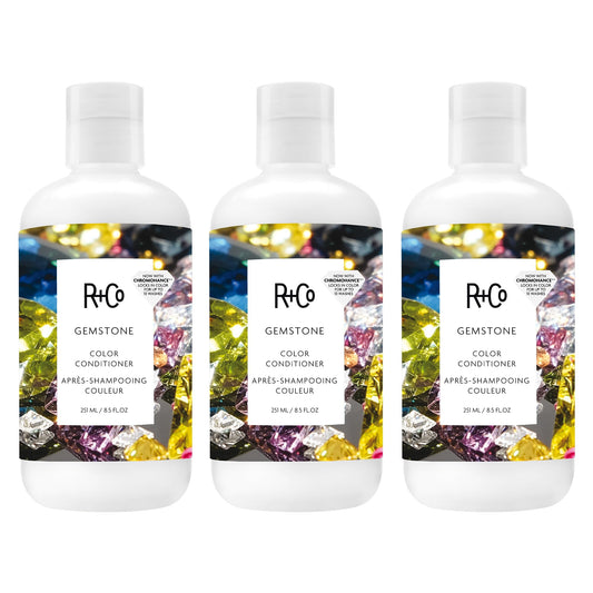 R+Co GEMSTONE Color Conditioner – Color-Enhancing & Protecting Conditioner, Hydrates & Strengthens, All Hair Types