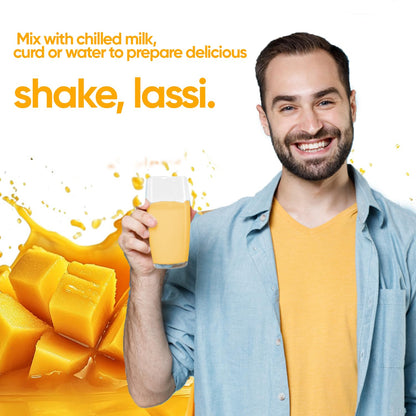 TAJ Kesar Mango Pulp Puree 6-Pack | Great for Lassi Shake | 30-Ounce (850g)